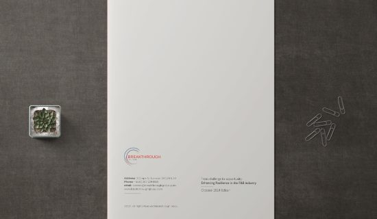 Brochure and report designed by DaVinci MPA – Branding Agency in London and Dubai